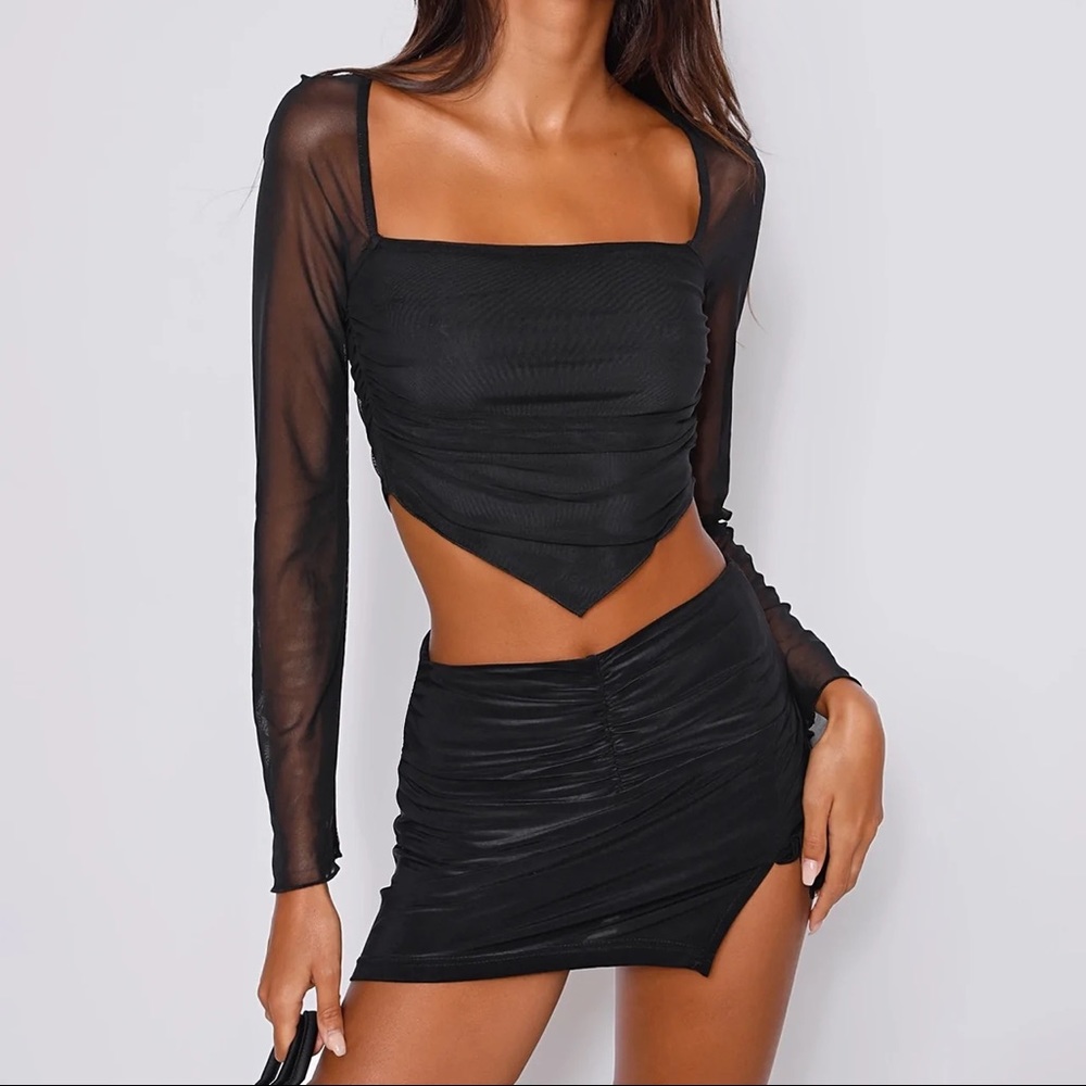 Tiger Mist Venecia Top in Black